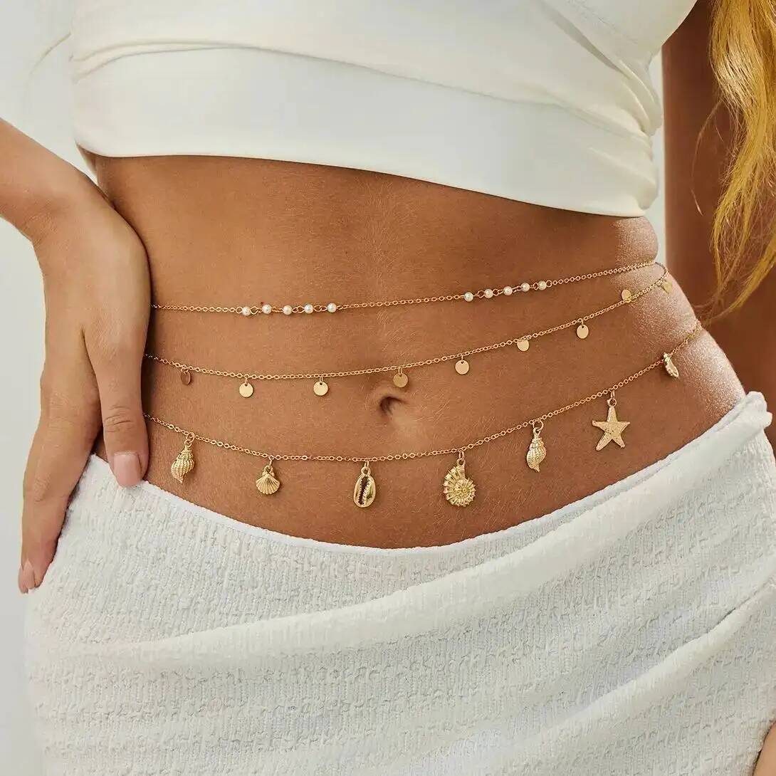 Body Jewelry Ends - IngeSight.Z 3 unids/set Boho estrella de