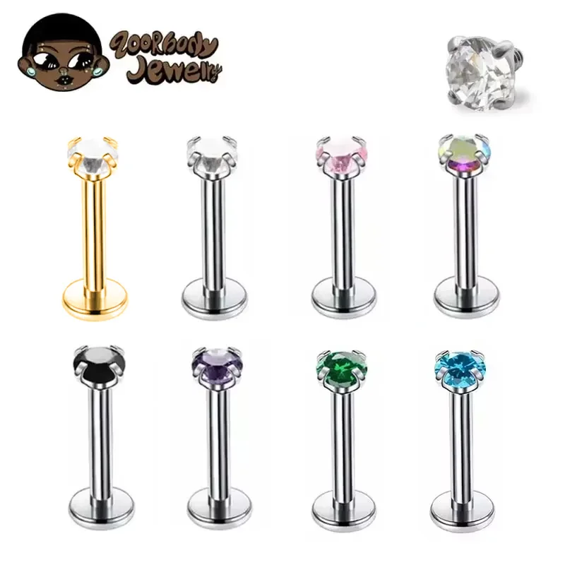 Belly Bar Titanium - 1 Uds G23 Piercing de titanio