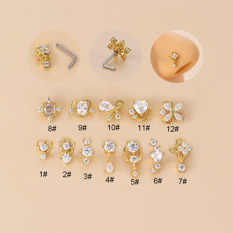 Body Jewelry Indian - 1 pieza 20G 316L Acero inoxidable