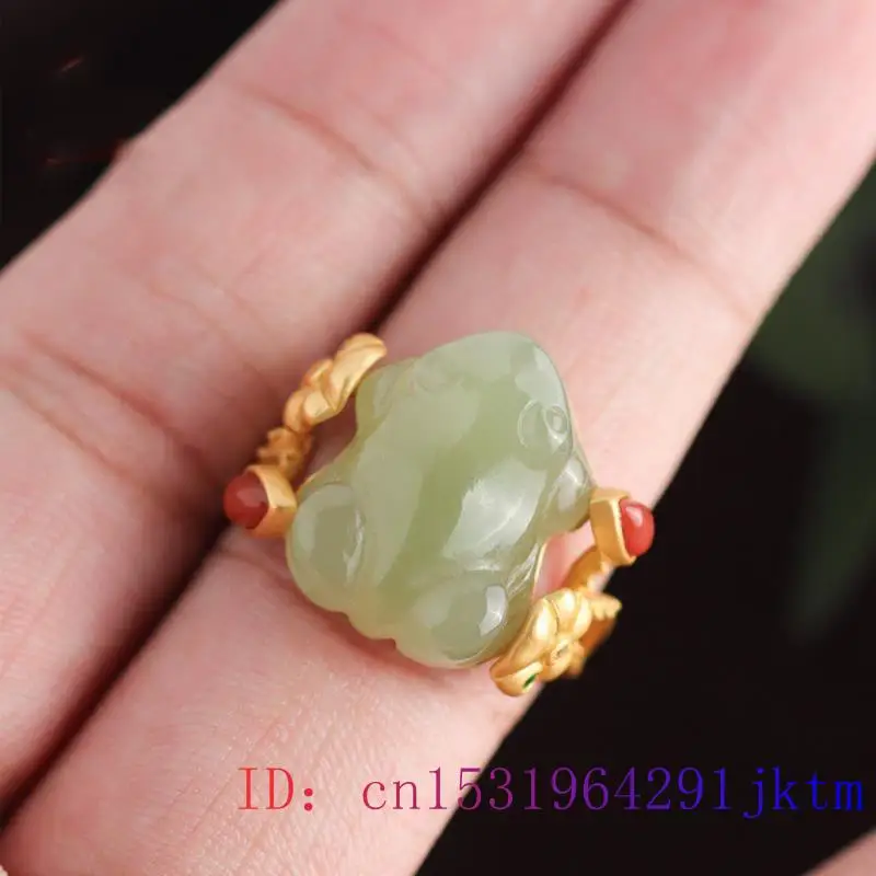 Anillos de rana de Jade verde  - Daith Heart Ring reseña y precio