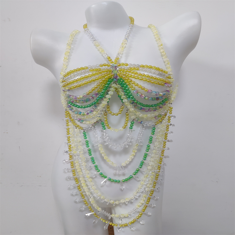 Joyería para el cuerpo de muje - Body Jewelry Vest reseña y precio