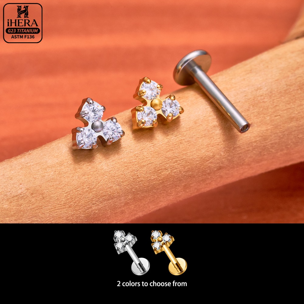 Lote al por mayor de joyería c - Flat Back Labret Stud reseña y precio
