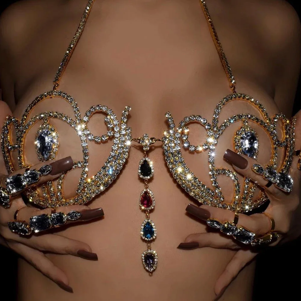 Sujetador de Bikini de diamant - Body Jewelry Ends reseña y precio