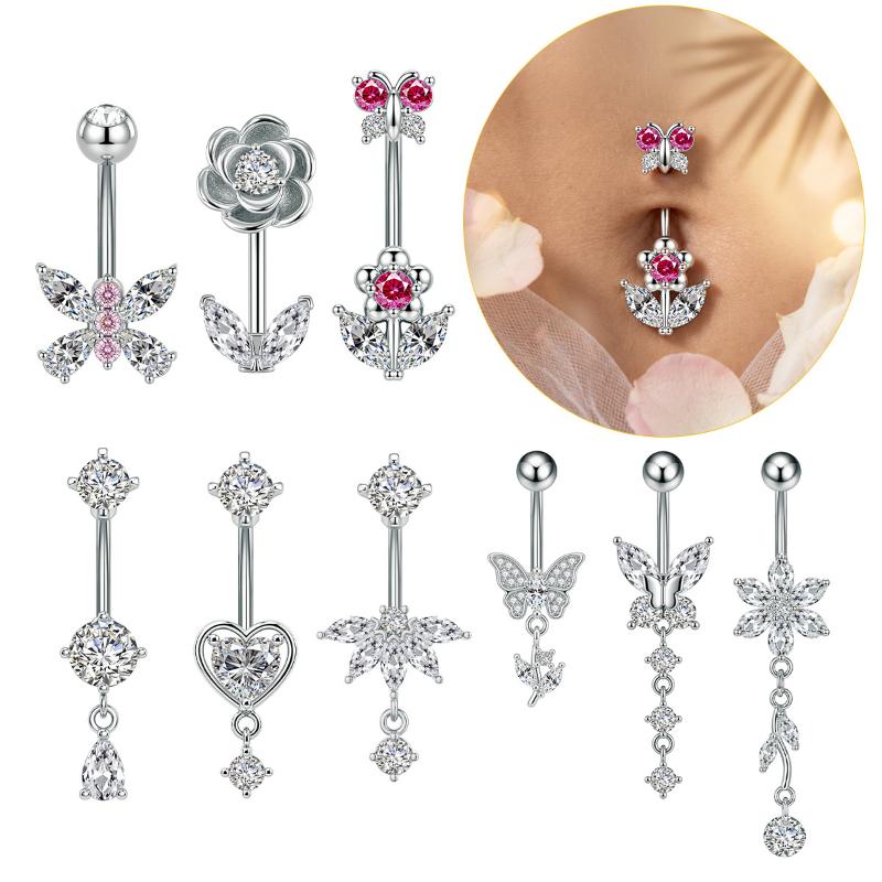 1 Pieza de Anillo para Ombligo - Body Jewelry Tunnels reseña y precio
