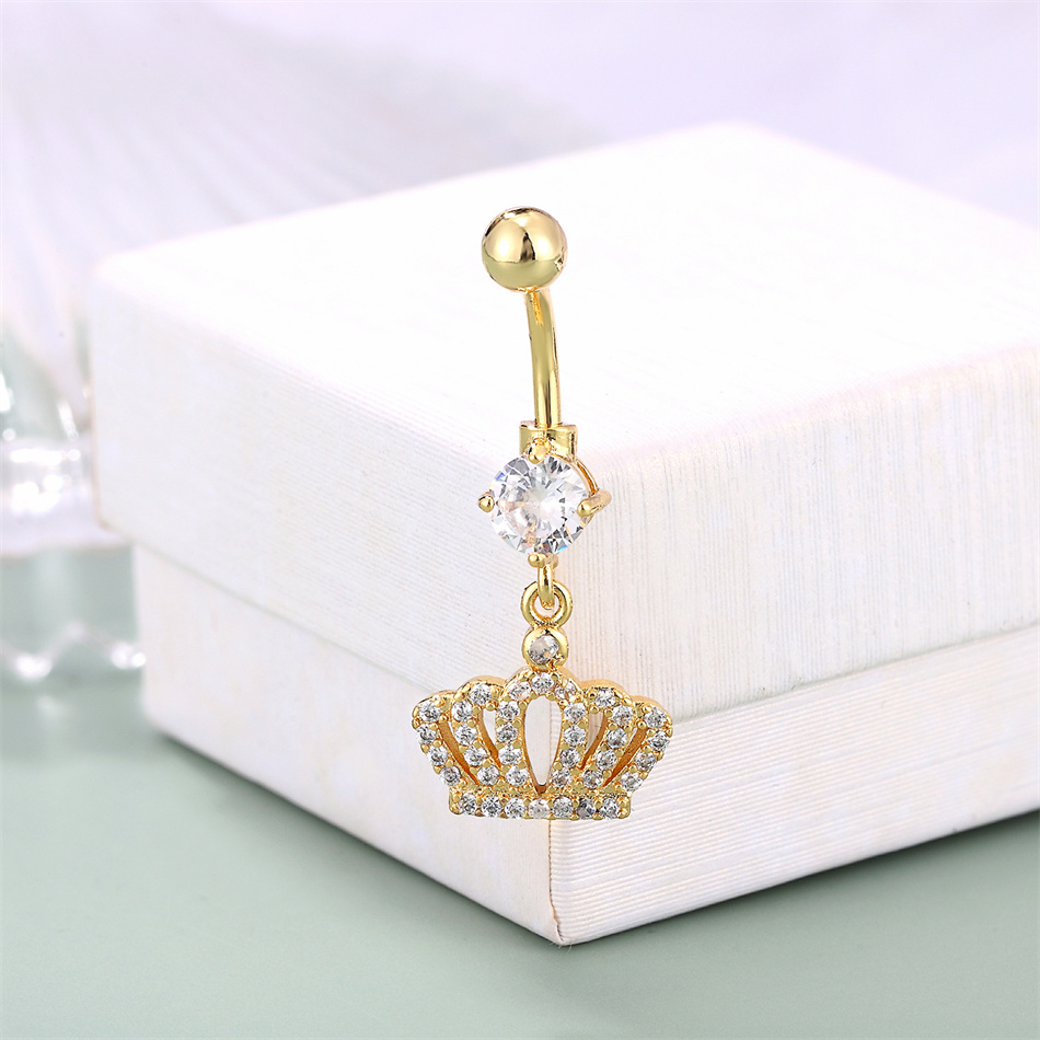 Piercing para el ombligo, anil - Belly Bar Titanium reseña y precio