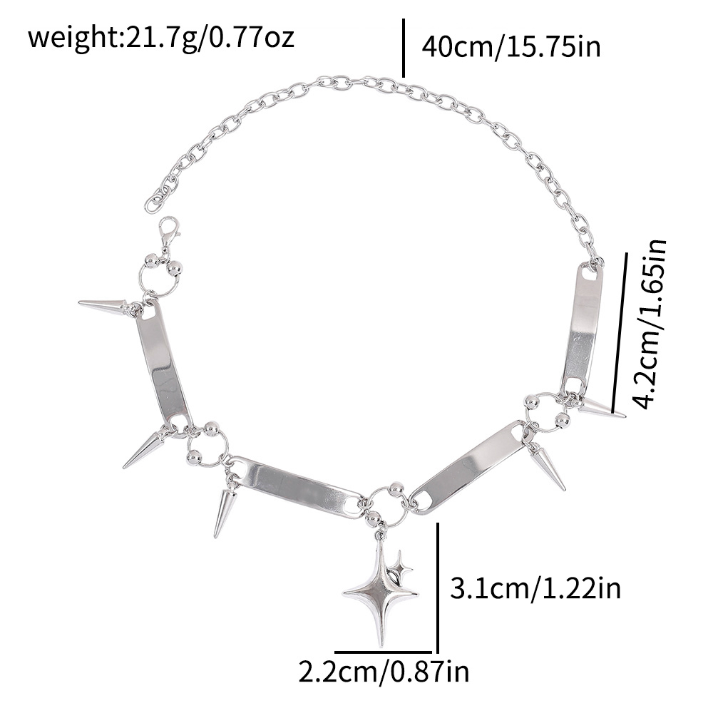 Gargantilla Punk con Estrellas - Daith Heart Ring reseña y precio
