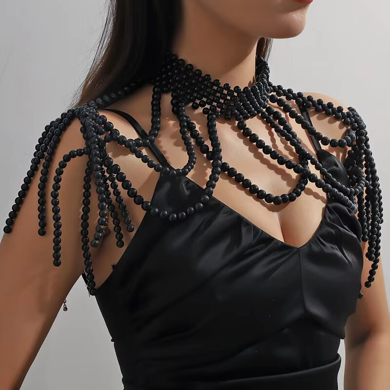 1 Juego de chal, joyería para  - Body Jewelry Harness reseña y precio