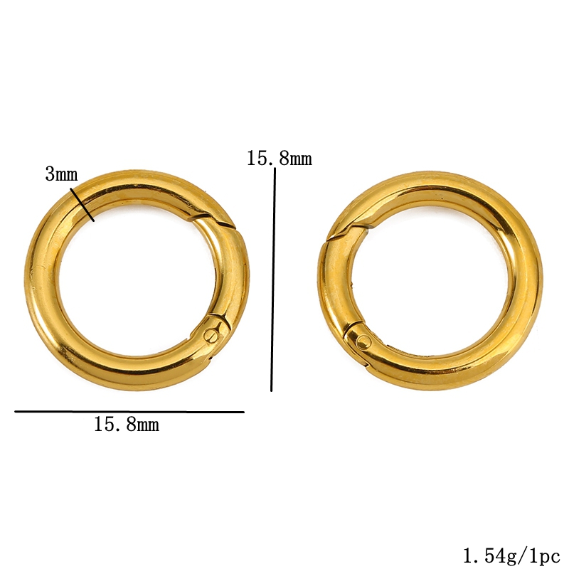 2 cierres de acero inoxidable, - Daith Heart Ring reseña y precio