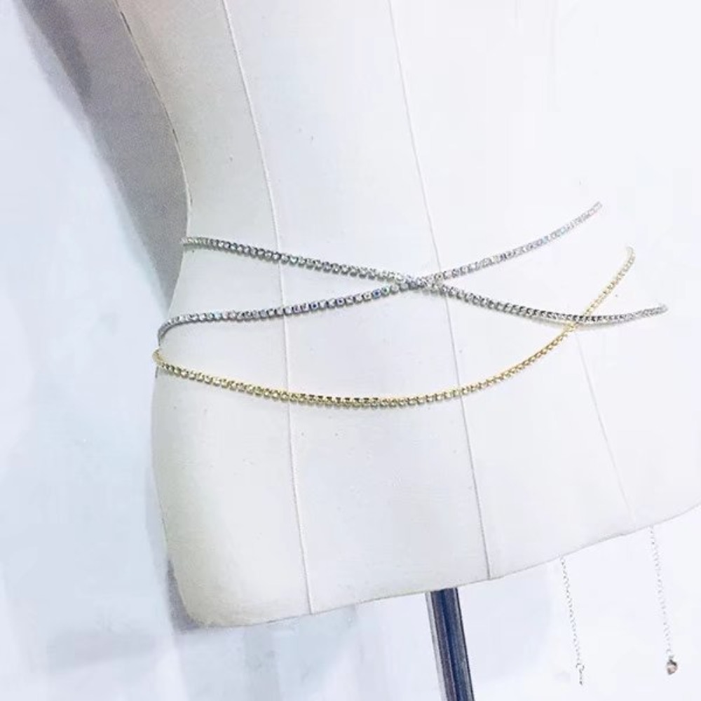 Cadena de cintura con garra de - Body Jewelry Ends reseña y precio