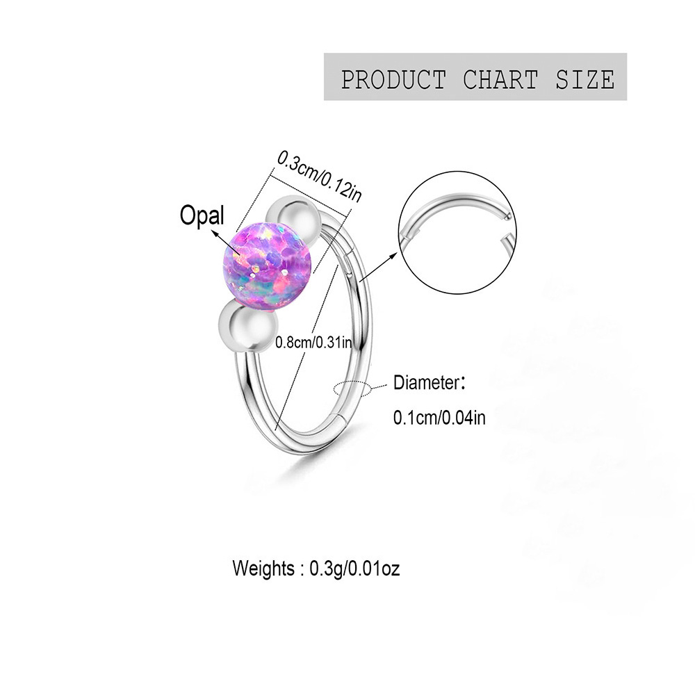 Conjunto de anillo de nariz de - Body Jewelry Eu reseña y precio
