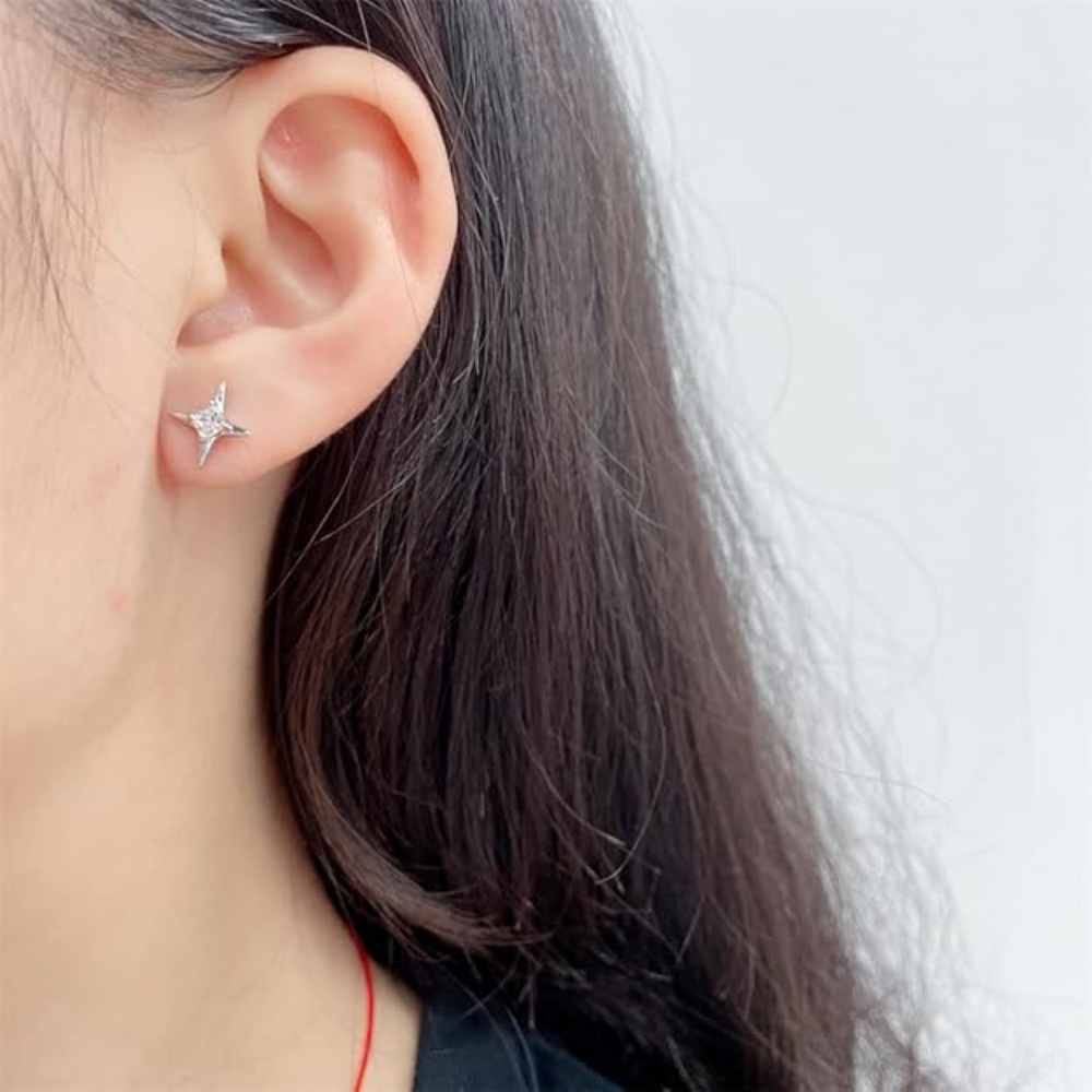 Piercing de Titanio G23 16G co - Flat Back Labret Stud reseña y precio