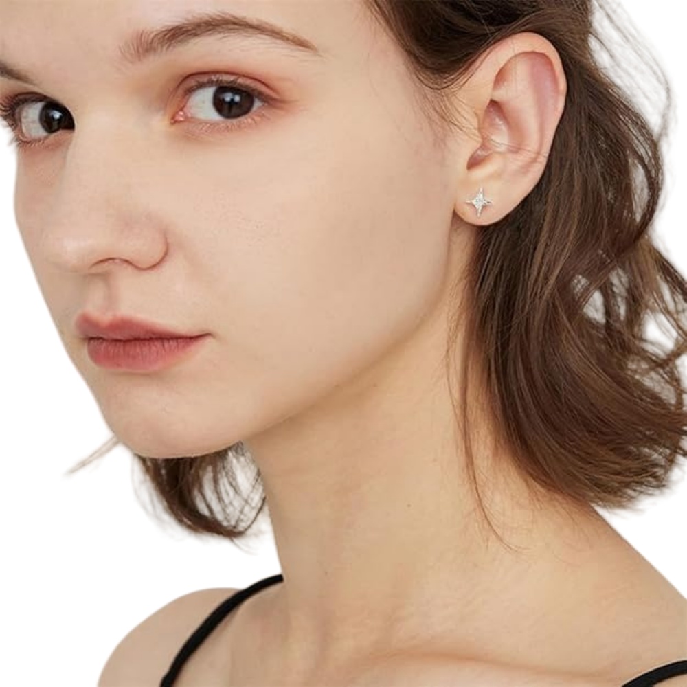 Piercing de Titanio G23 16G co - Flat Back Labret Stud reseña y precio