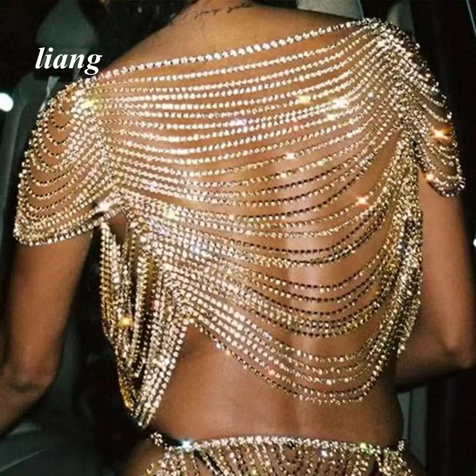 Cadena de cuerpo sexy Bikini C - Body Jewelry Vest reseña y precio