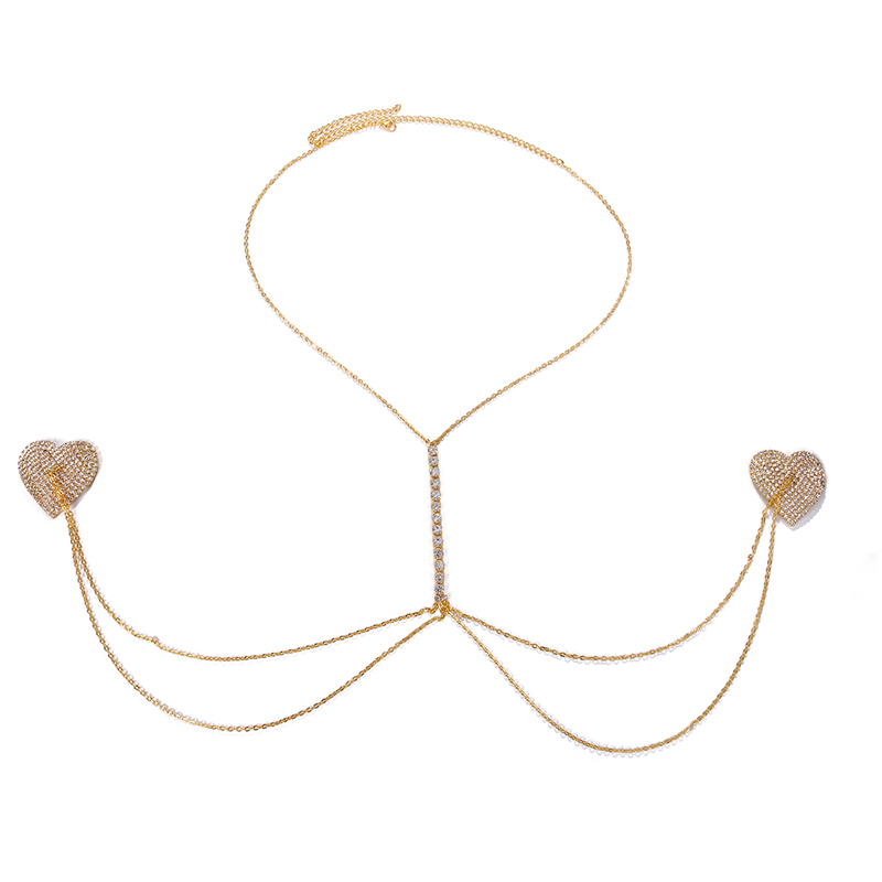 Stonefans-Bikini Sexy con diam - Body Jewelry Harness reseña y precio