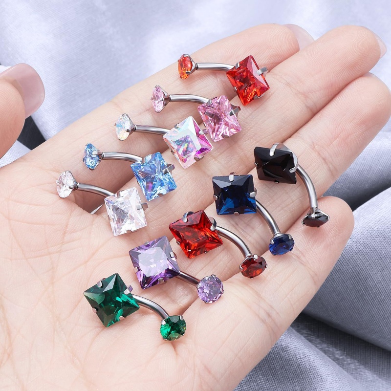 Anillo de Ombligo de Titanio F - Belly Bar Titanium reseña y precio