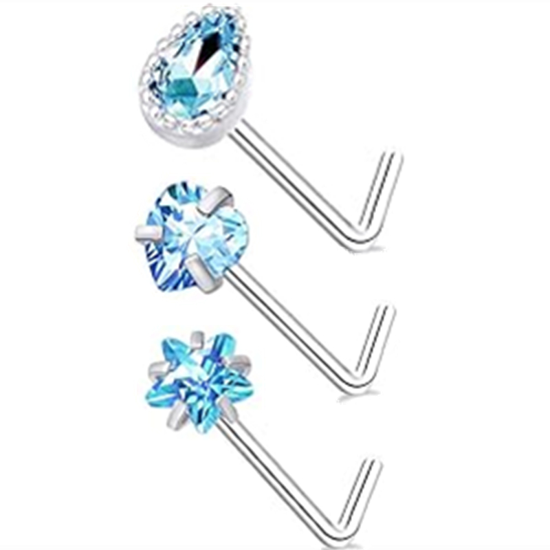 Juego de 3 piezas de Piercing  - Body Jewelry Indian reseña y precio