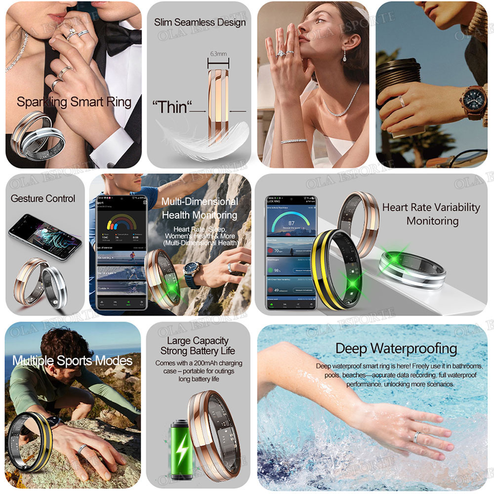 Nuevo Anillo Inteligente Delga - Daith Heart Ring reseña y precio