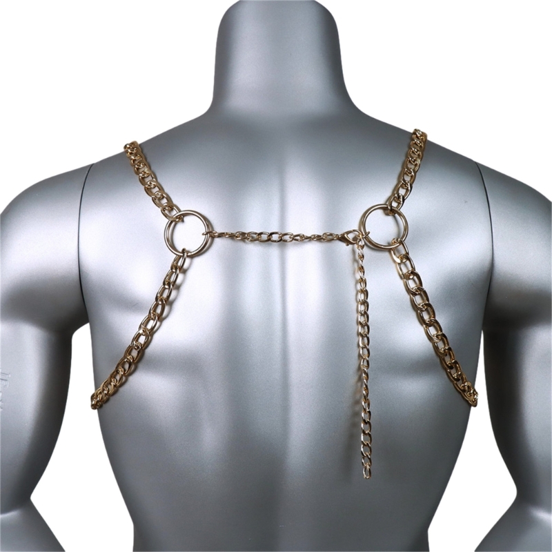 Cadena Metal para pecho para h - Body Jewelry Harness reseña y precio