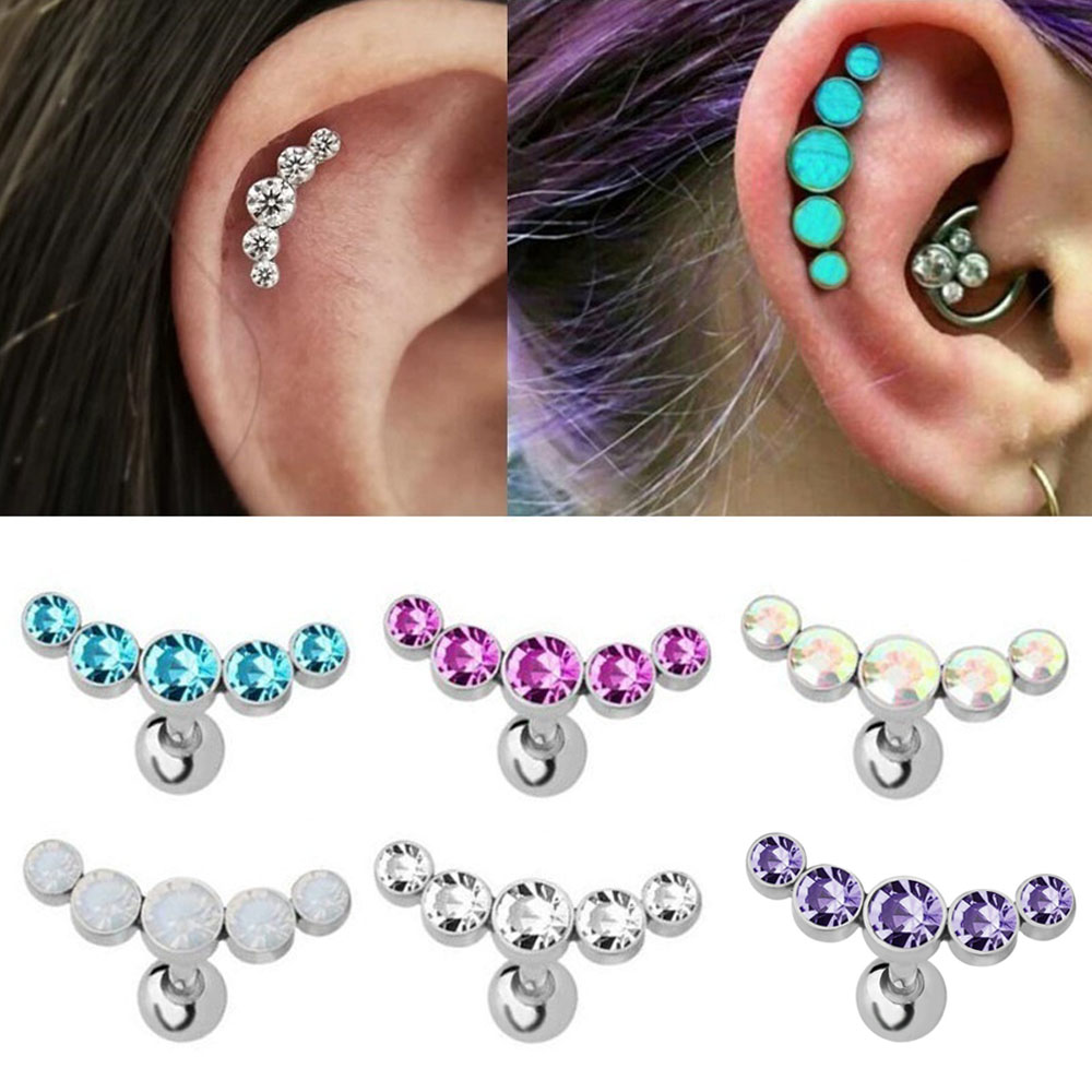 1 Pieza de Pendientes de Barra - Body Jewelry Ear Piercing reseña y precio