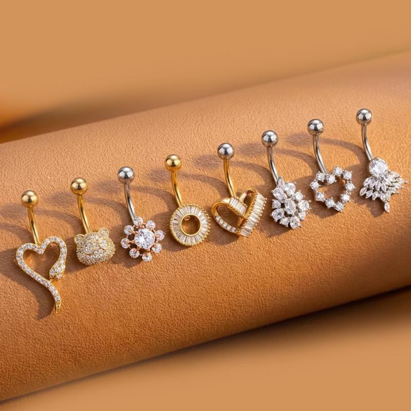 Anillos de Ombligo con Forma d - Body Jewelry Tunnels reseña y precio