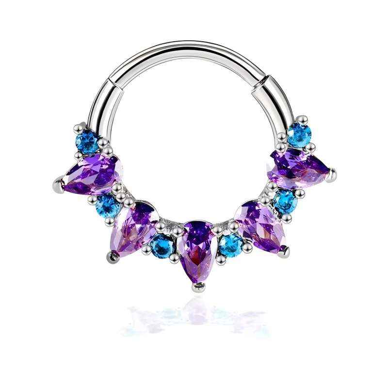 Anillos de nariz morados de ci - Body Jewelry Nose Studs reseña y precio
