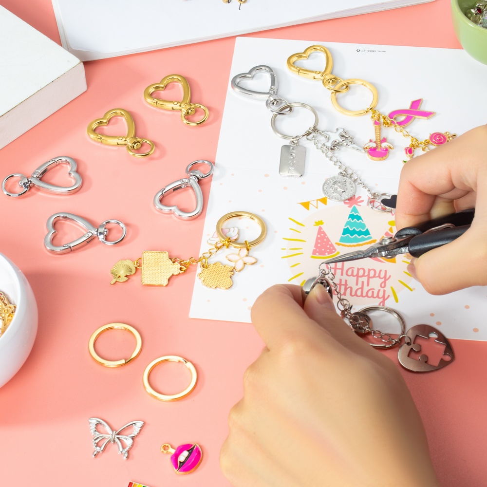 10 unidades de cierres de meta - Daith Heart Ring reseña y precio