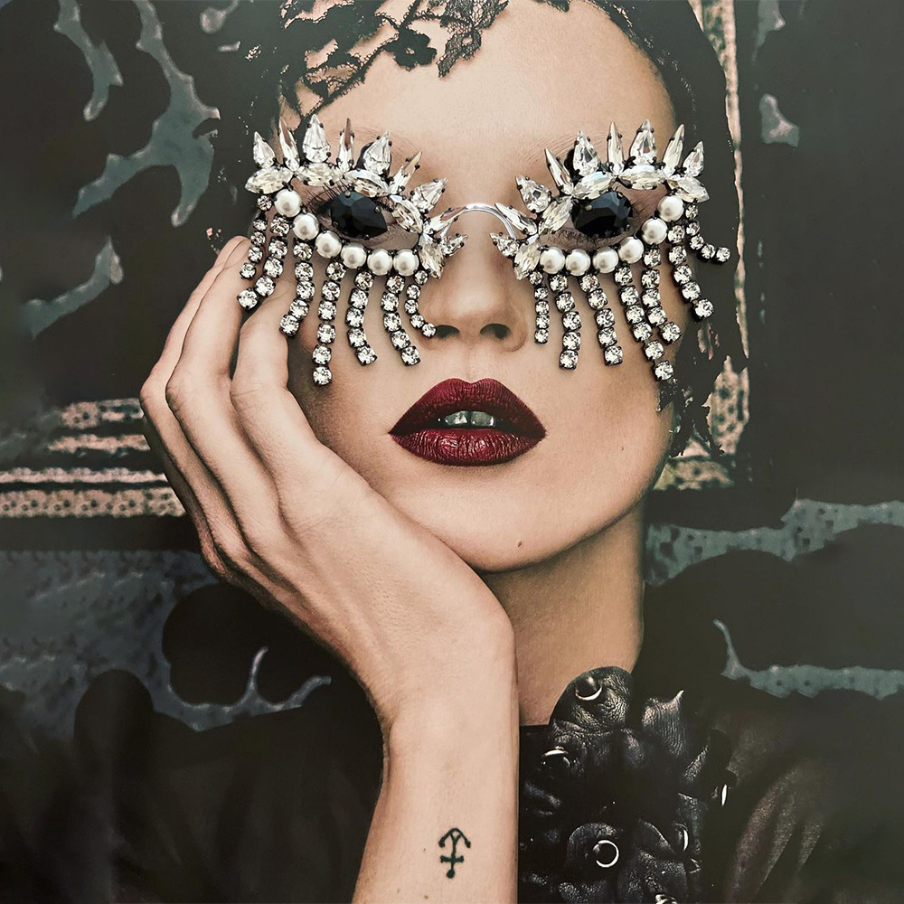 Stonefans-Marco de gafas con b - Body Jewelry Ends reseña y precio