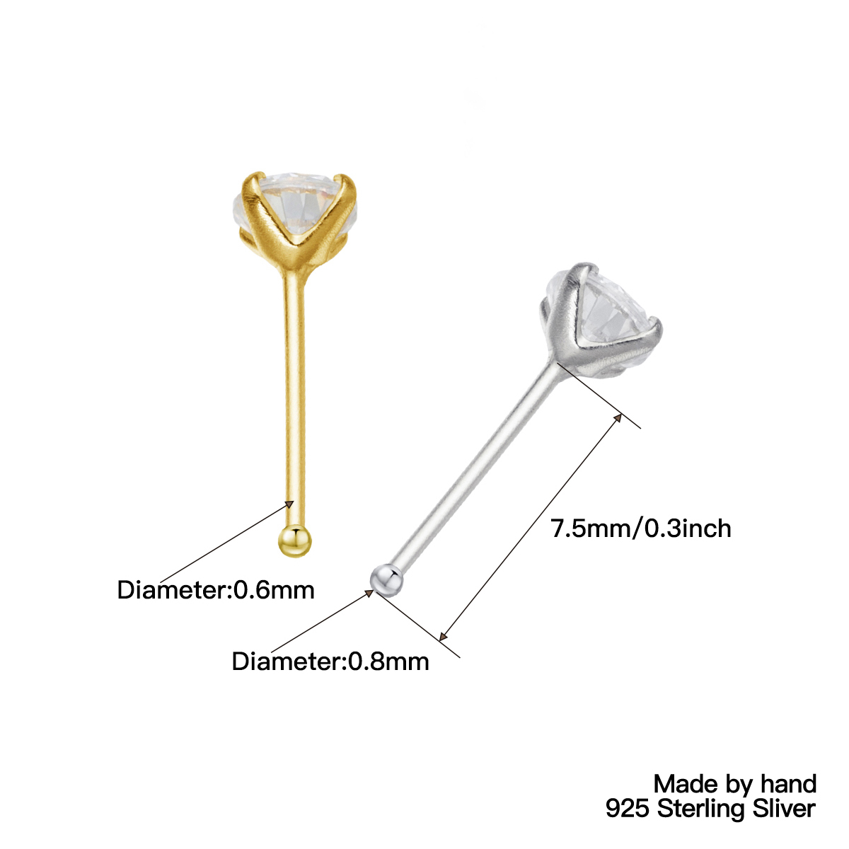 pircing nariz aros plata 925 m - Body Jewelry Indian reseña y precio