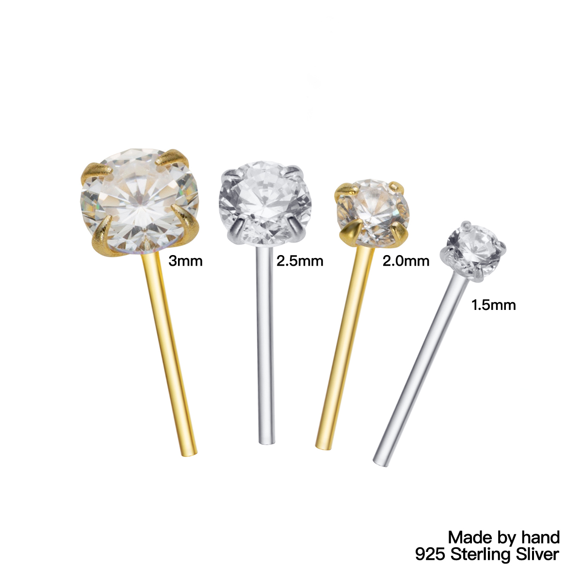 pircing nariz aros plata 925 m - Body Jewelry Indian reseña y precio