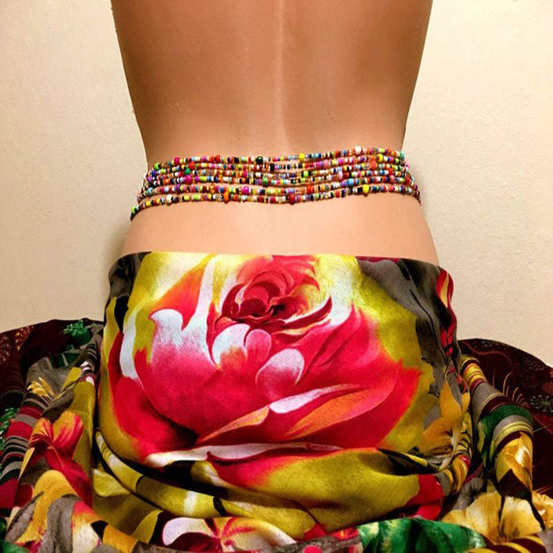 Cadena de vientre con cuentas  - Body Jewelry For You reseña y precio