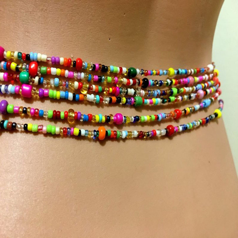 Cadena de vientre con cuentas  - Body Jewelry For You reseña y precio