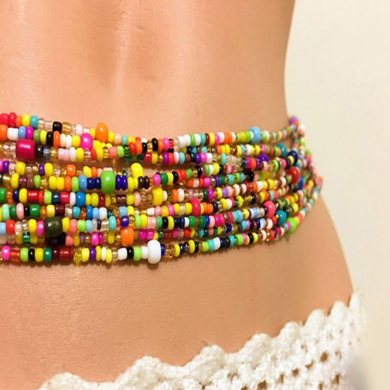 Cadena de vientre con cuentas  - Body Jewelry For You reseña y precio